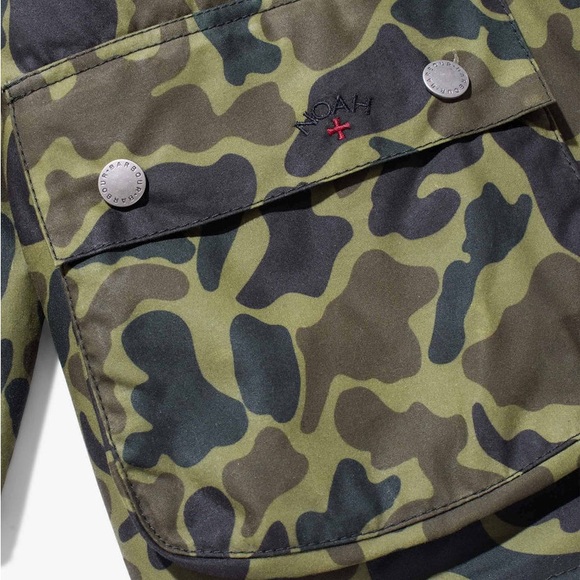 Noah X Barbour Camo Bedale Jacket - Picture 4 of 8